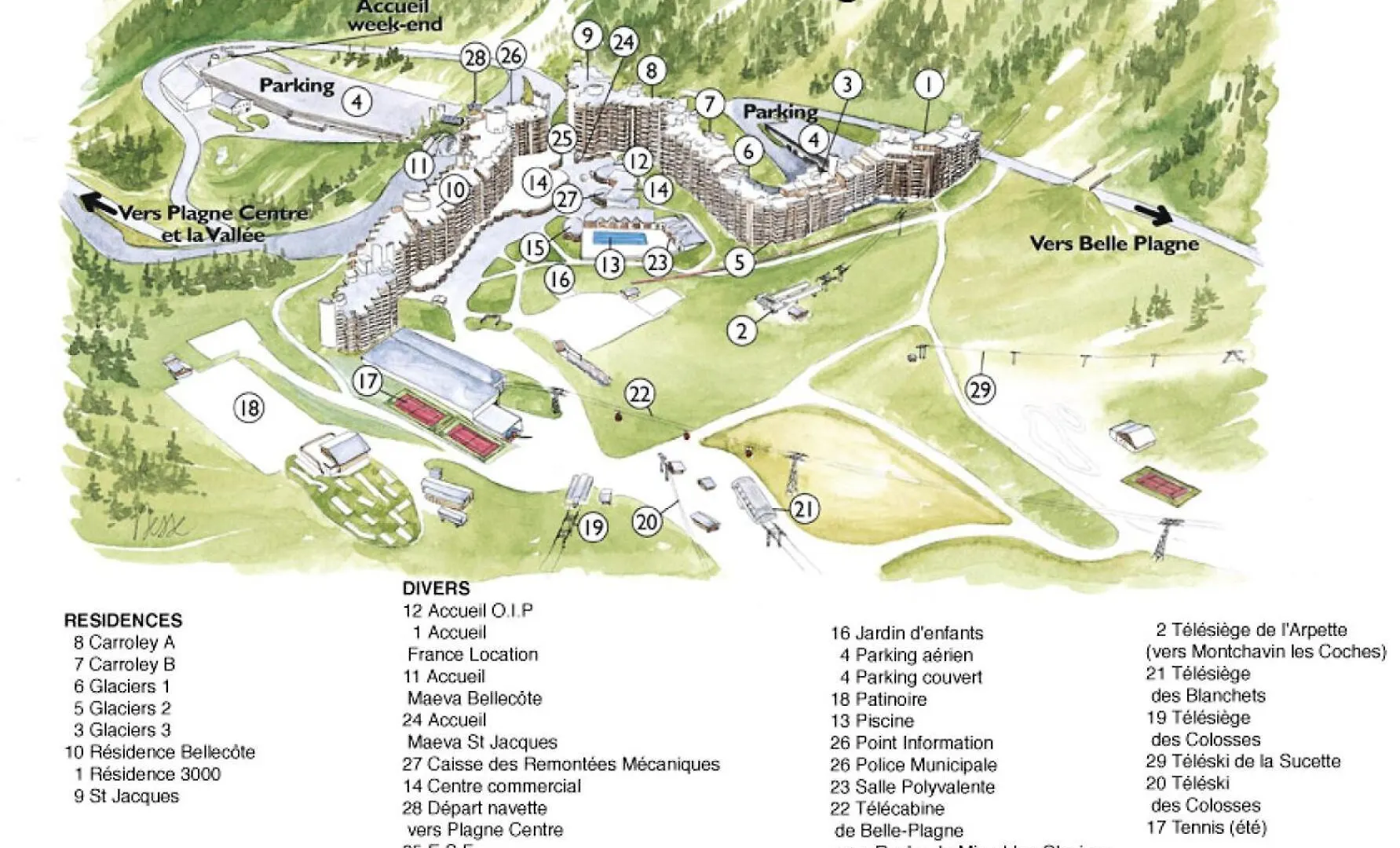 Residence Saint Jacques A - 2 Pieces Pour 5 Personnes 09 Macot-la-Plagne